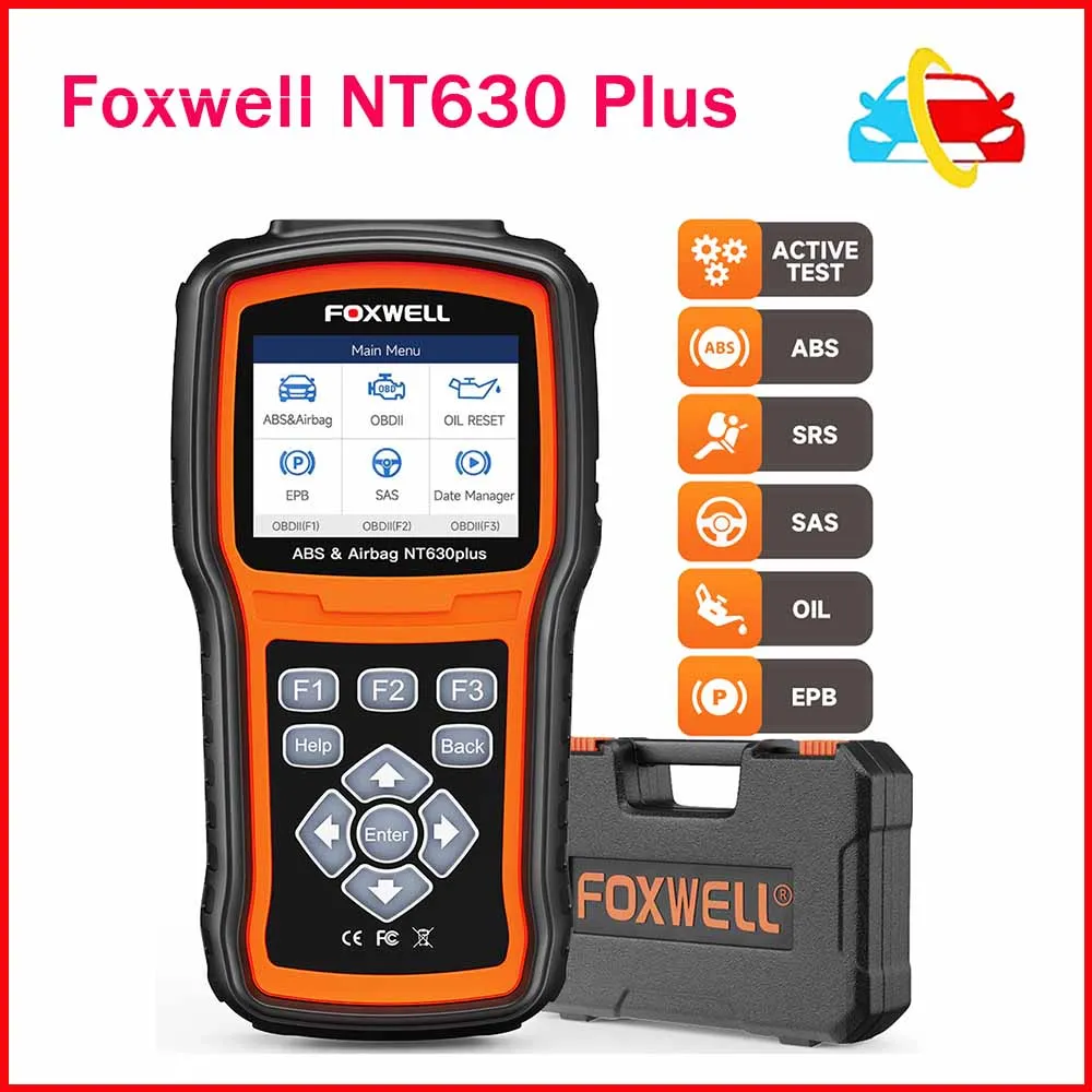 

Диагностический сканер Foxwell NT630 Plus OBD2, диагностический сканер