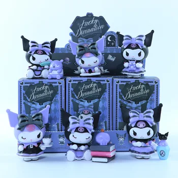 Sanrio Kuromi Blind Box Lucky Divination Series Action Figure Dolls Surprise Bag Cute Model Fans Collection Toy 1