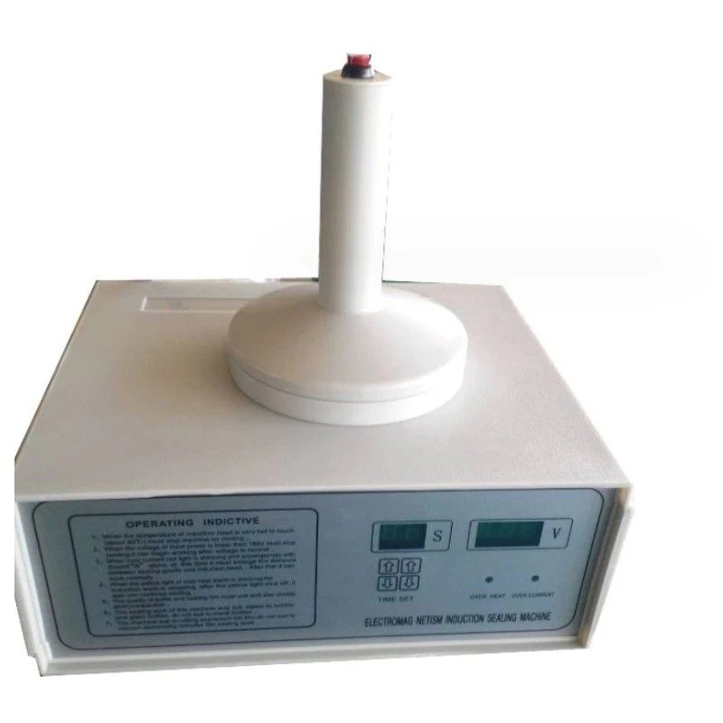 

Устройство для запечатывания 500 настольная Портативная Алюминиевая фольга пластиковая стеклянная бутылка Электромагнитная фотомагнитная упаковочная машина для фольги