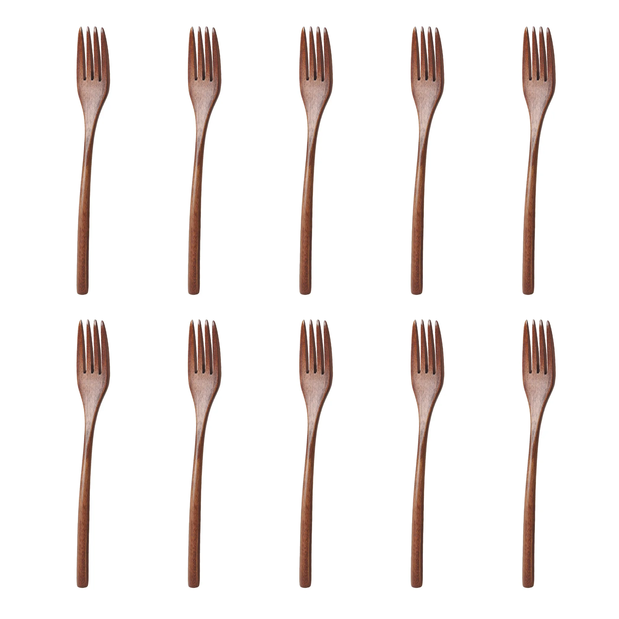 Wooden Spoon Soup and Fork Eco Friendly Products Tableware Natural Ellipse Ladle Set 5/10pcs For Cooking,wooden spoon,wooden cooking spoon