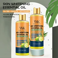 Huile corporelle éclaircissante à la niacinamide WK JALY pour tous types de peau, avec arôme d'arbre à thé et de citron, anti-acné, anti-rides, anti-taches de vieillesse, non grasse, 300 ml 2
