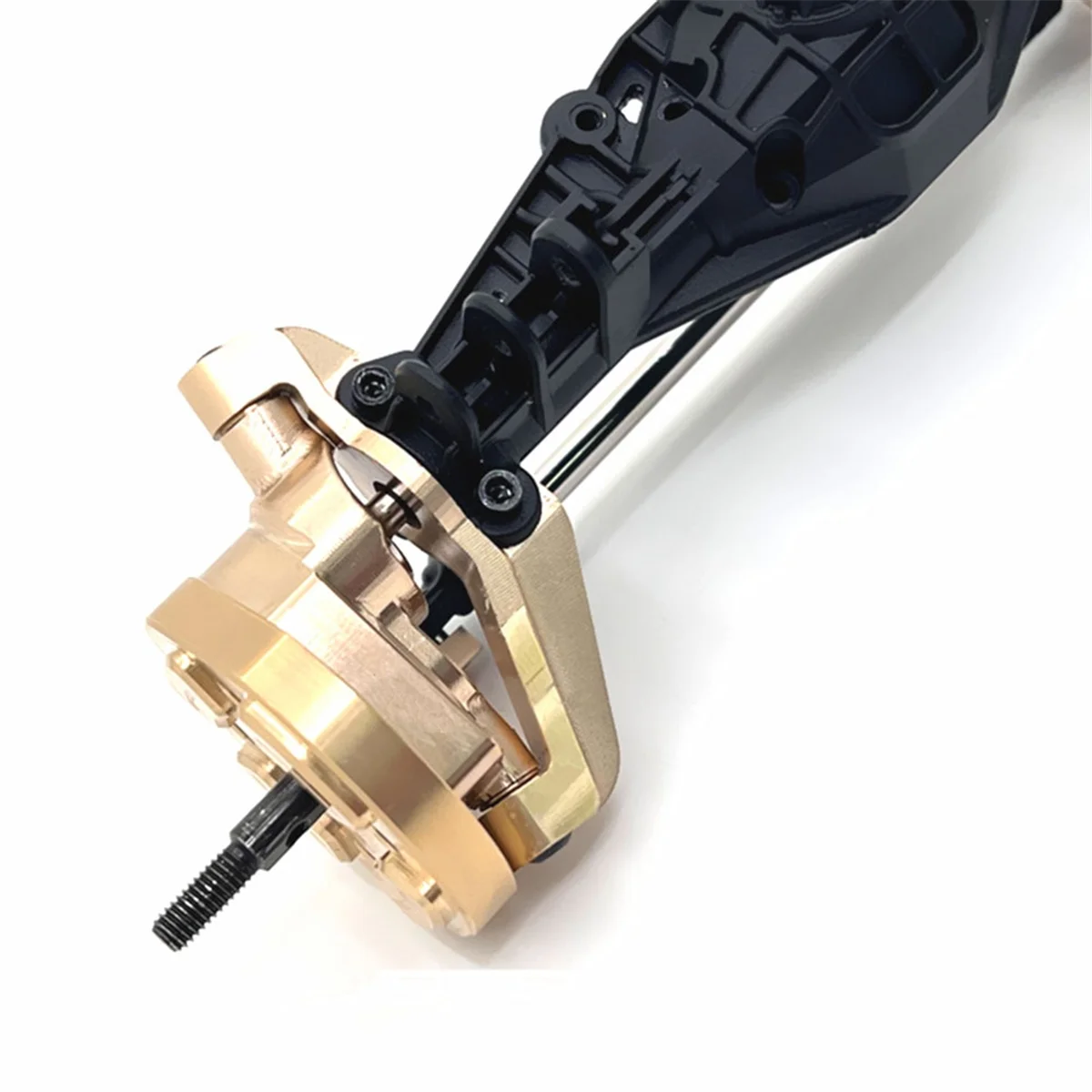 BAAU RC Car Upgrade Brass Front Axle C Seat Kit for 1/12 H12Y H12Y+ RC Car Toy Parts
