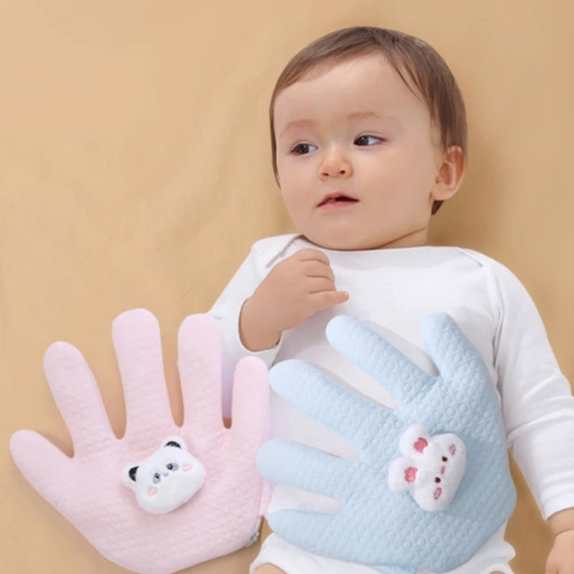Babies Soothes Cartoon Anti-Startle Hand Pacify Toy
