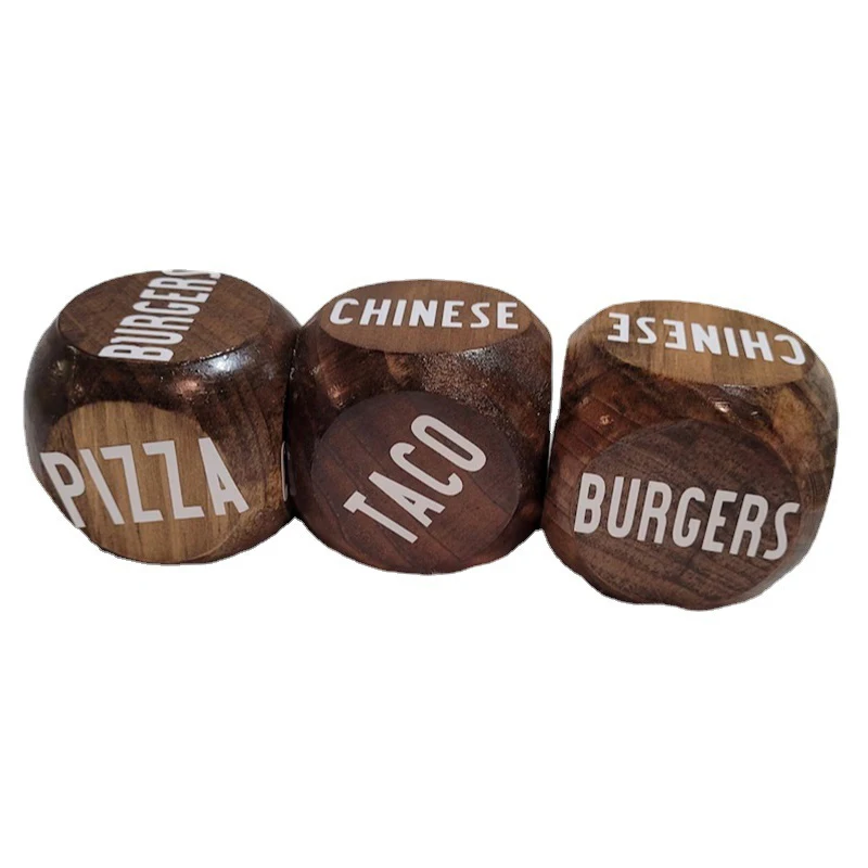 

Custom Dinner Food Dice Easy Dinner Decision Valentine's Gift Anniversary Gift For Him Her Wedding Gift Couple Dice