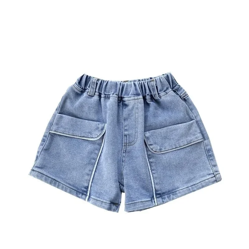 Kids Shorts Kids Trousers Girls Denim Skirt Pants Summer Casual 10 12 14 Years