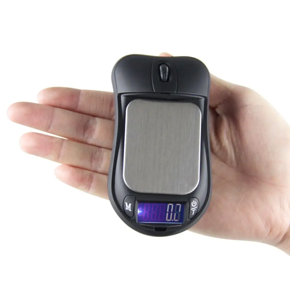 Ultra-Portable Mouse-Style Digital Jewelry Scale, 0.01g Accuracy