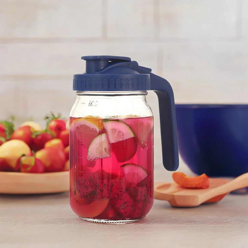 32oz Glass Breastmilk Pitcher Non BPA Juices Bottle Coffee Cup Transparent Milk Tea Cups Coffee Mug For Home Bar Drinkware