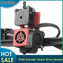 TITAN Extruder Direct Drive Hotend Kit 1.75mm Direct Drive Fan Extruder 3D Printer Extruder for Ender-3/Ender 3 Pro/CR-10/CR-10S