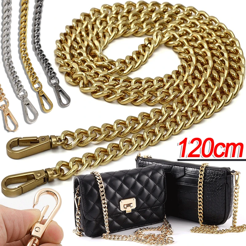 Cadena Para Bolso De 2/5 Metros, 7mm, Hebilla De Cadena, Correas De