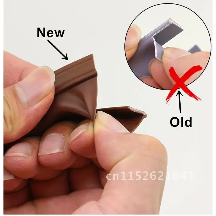 Description Picture 5 of itemDraft Stopper Under Door Sealing Strip Noise Reduction Sound Proof Dust Proof Flexible Bottom Seal Strip Gap