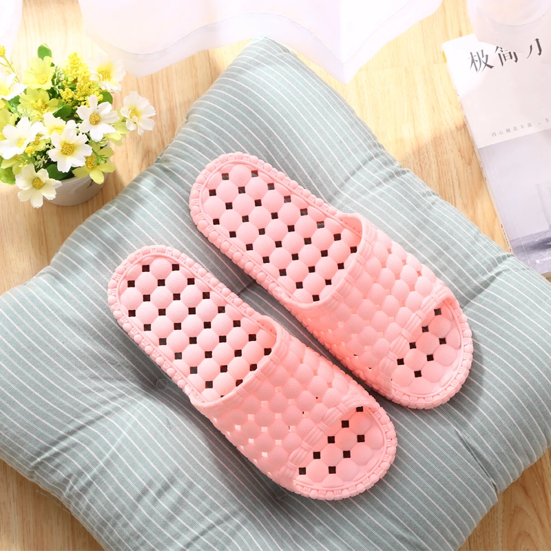 Shower Shoes Quick Drying Non-slip Slippers Women Men Shower Sandals With Drain Holes House Bathroom Slides 6