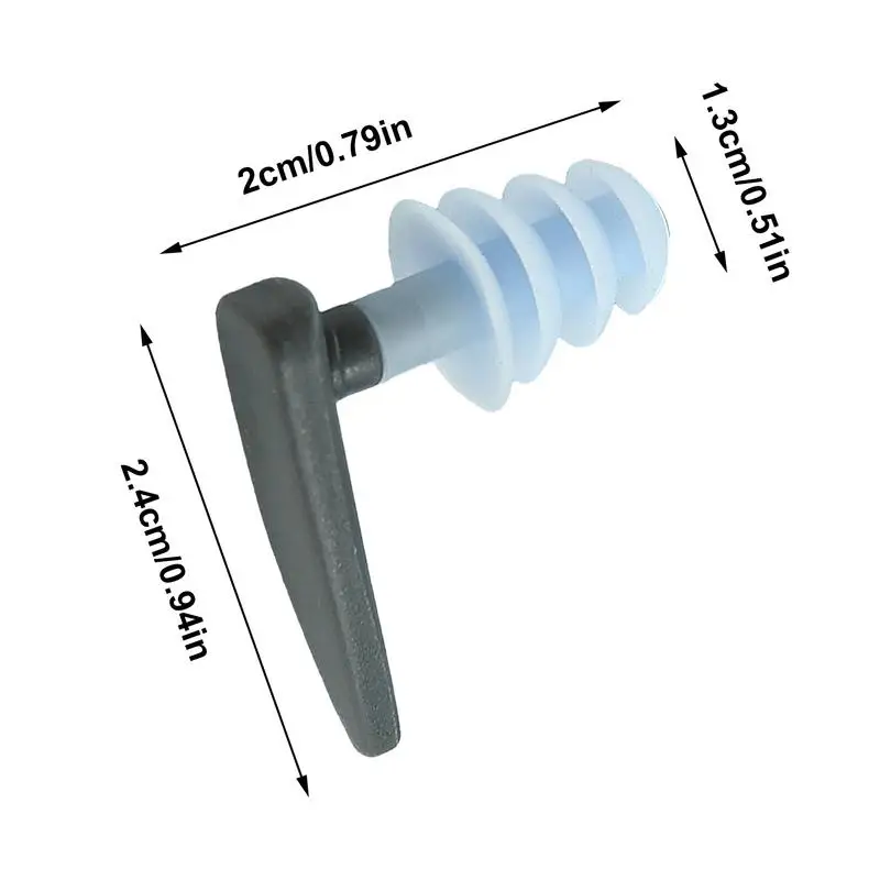 Ear Plugs For Swimming Waterproof Reusable Silicone Swim Earplugs Soft Sleeping Noise Cancelling Earplugs Swimming Earplugs For 6