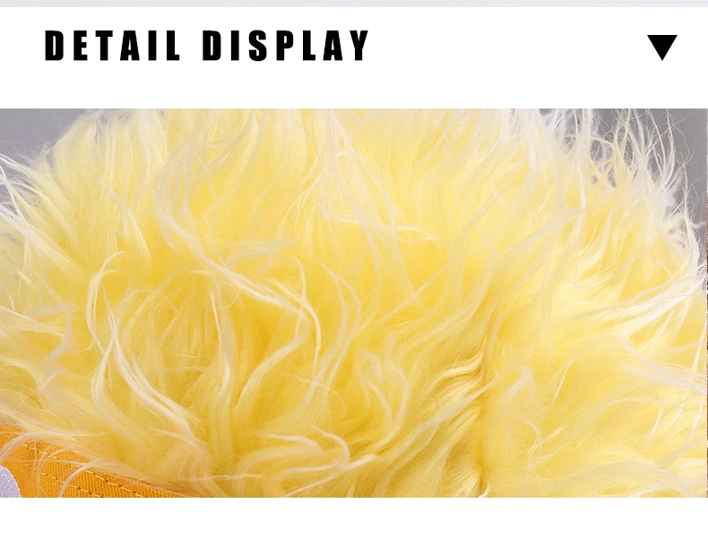 Lightweight Breathable Duckling Decorated Wig Cap For Outdoor Travel Cosplay Fresh Fashionable Versatile Hat_voghion.com
