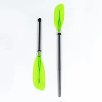 Transparent green Color Blade Kayak Paddle Surf Finberglass Shaft Oar for Canoe 2-Section Pad Inflatable Stand Up Paddle 2