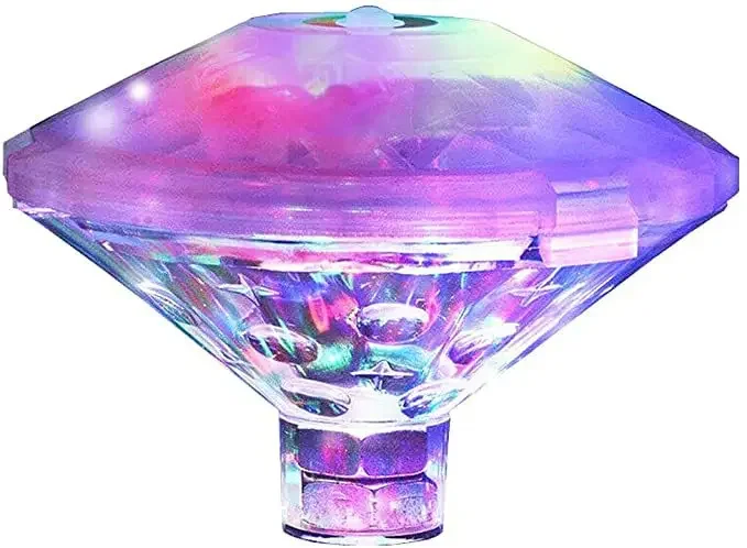 Description Picture 4 of itemFloating Underwater LED Disco Light Glow Show Swimming Pool Hot Tub Spa Lamp Battery Operated Multi Color Underwater Lights