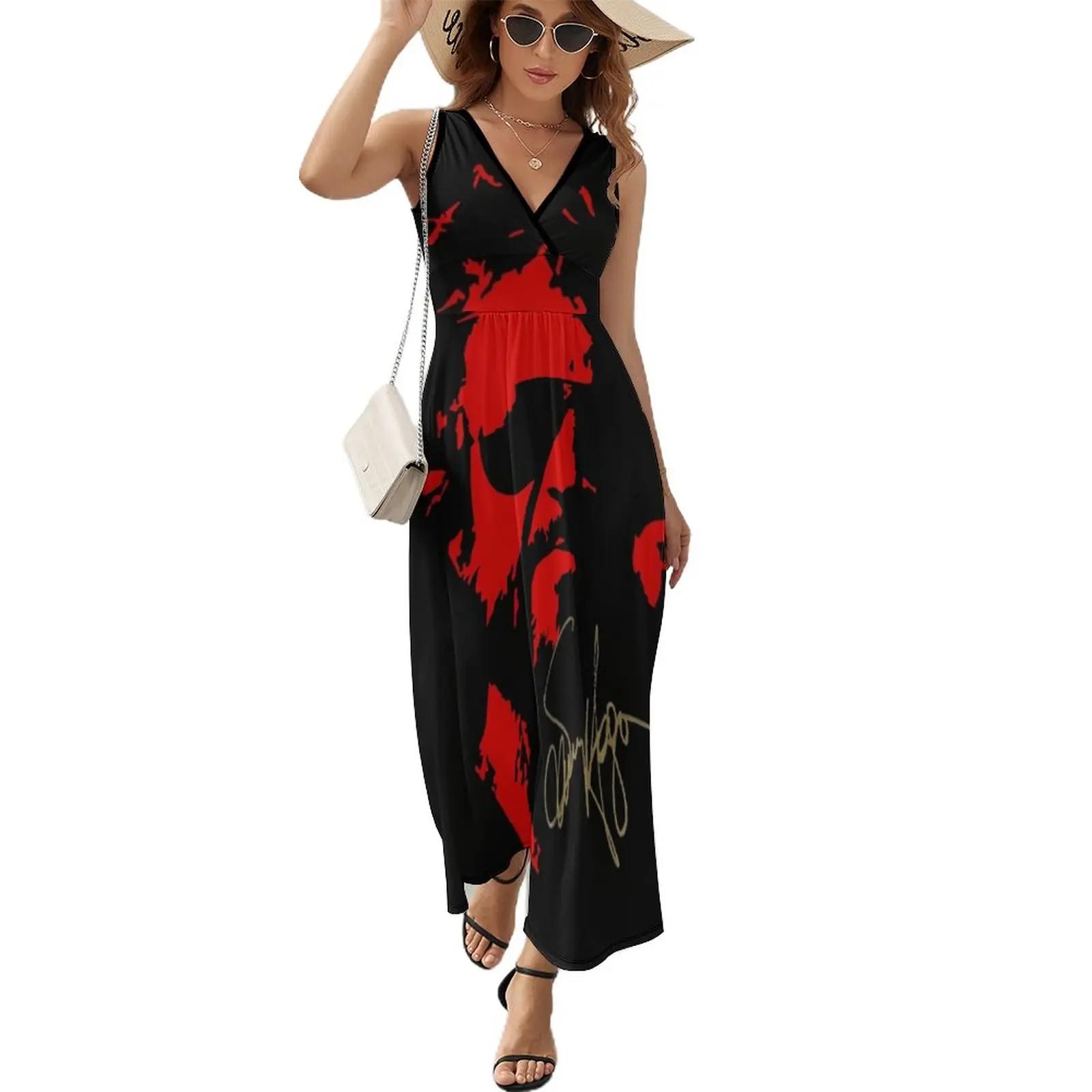 

the best Rock n roll Sleeveless Dress dresses for womens 2023 beach dress