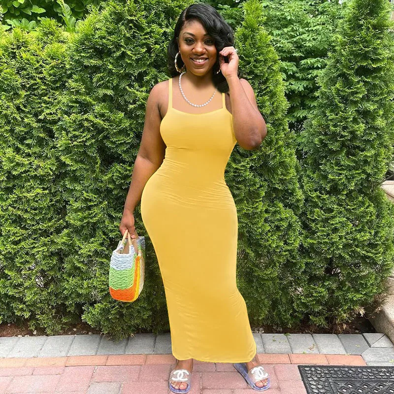 bodycon maxi dress summer