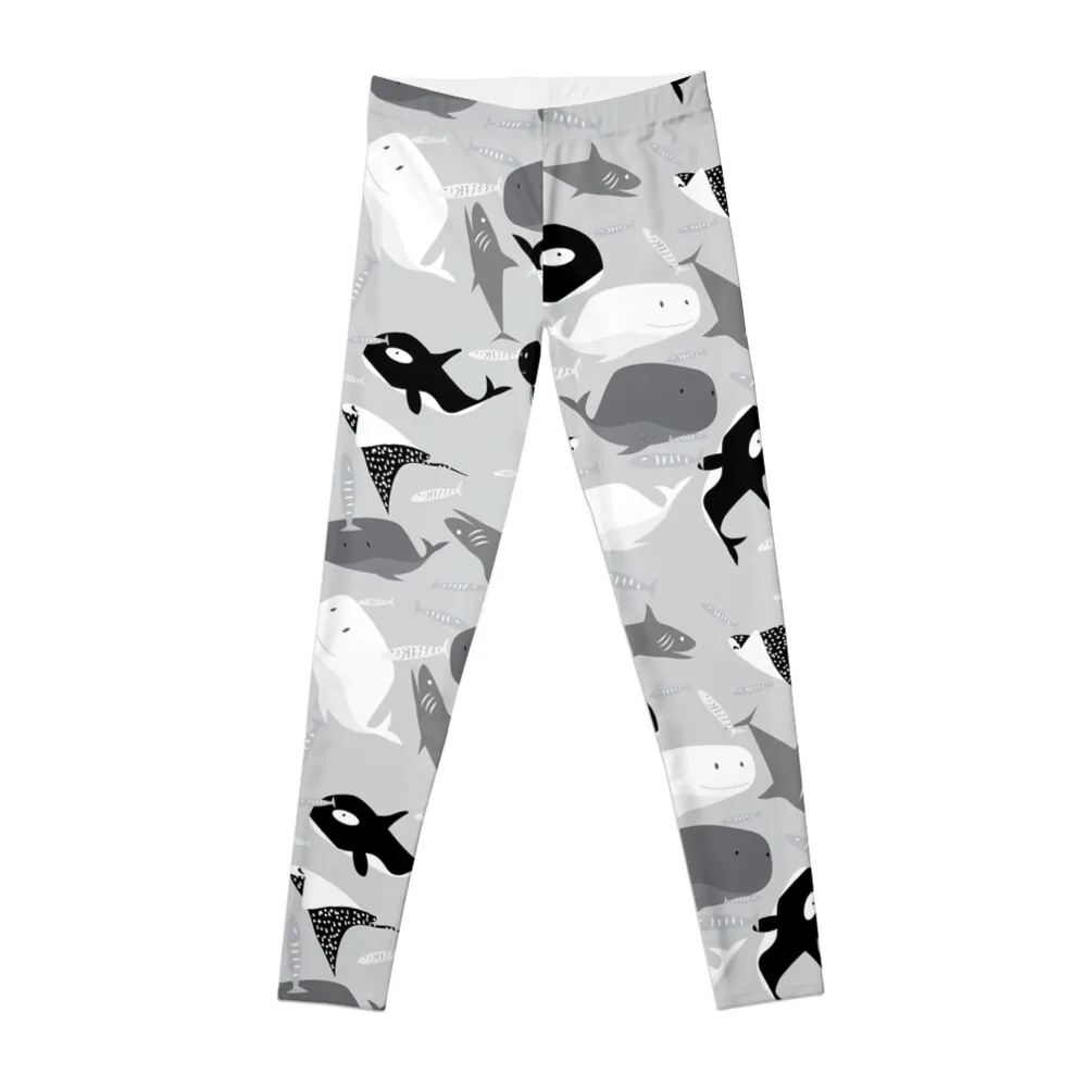 

ocean creatures Leggings sportswear gym sportswear woman gym 2024 for fitness flared Womens Leggings