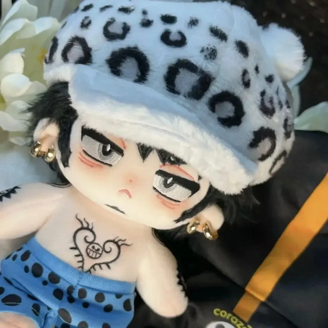 ワンピース ONEPIECE トラファルガー・ロー 20cm ぬいぐるみ 漫画のトラファルガーローぬいぐるみ,20cm,綿人形,ワンピース