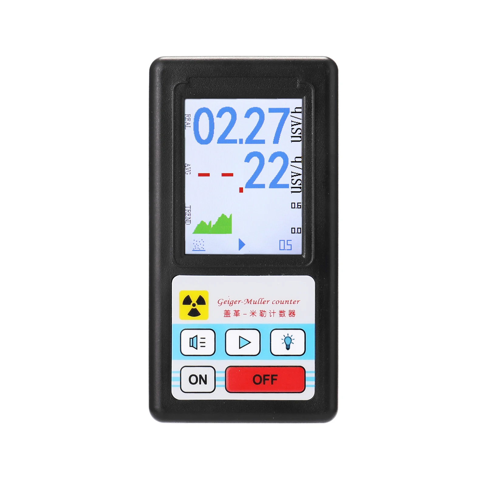 Geiger Counter Nuclear Radiation Detector Personal Dosimeter X-ray Beta Gamma Detector LCD Radioactive Tester Marble Tool height measurement tool Measurement & Analysis Tools