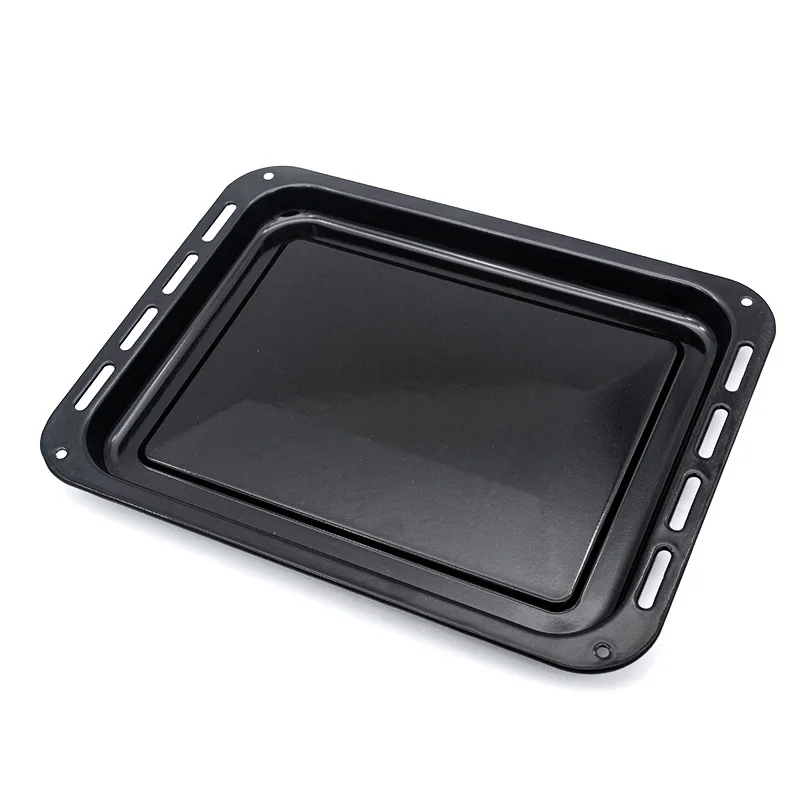 Easy to Clean Enamel Baking Tray for Home  Oven Rectangular Oil ching Tray Cake Roll Tray Baking Tray
