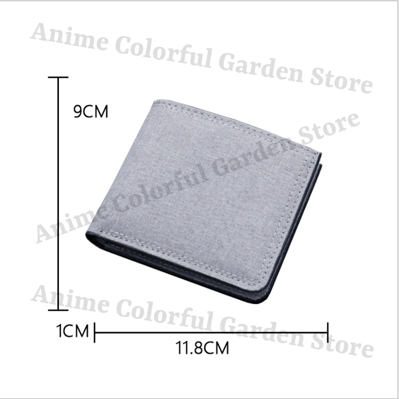 MJ Michael Jackson Nylon Wallet - Fashionable Anime Cartoon Wallet for Men, Portable Hip Hop Style Money Bag and Credit Card Holder Gift