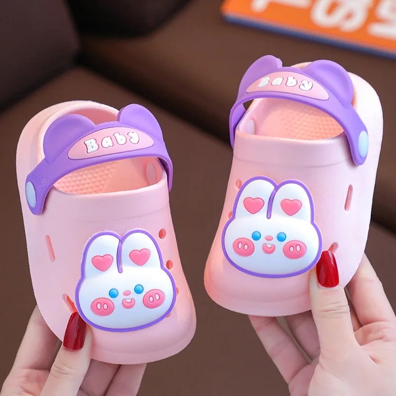 

Summer Baby Kids Shoes Sandals Girls Baby Boy Girl Slippers Shoes Cartoon Sandal Infantil for Boy Children's Beach Garden Shoes