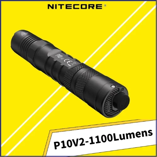 Nitecore P10 V2 Torcia Tattica V2 Cree Led 1100 Lumen Torcia Super Luminosa Caccia All'Aperto Campeggio Troch