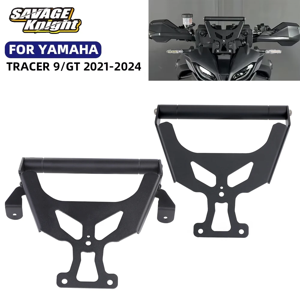 JAYWIS Motorrad Navigationshalterung Für Yamaha Tracer 9 GT - Handyhalterung Lenkerverlängerung