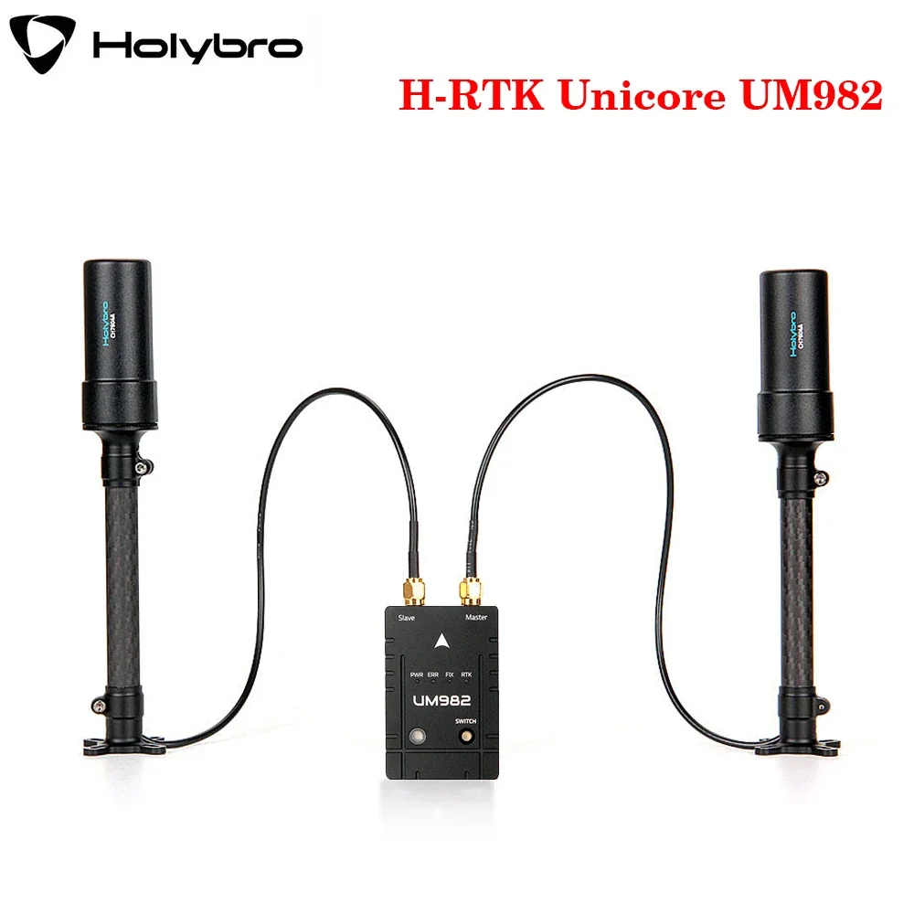 

Holybro H-RTK Unicore UM982 (двойная антенна) RTK GPS обеспечивает высокоточную информацию о позиционировании для дрона RC FPV