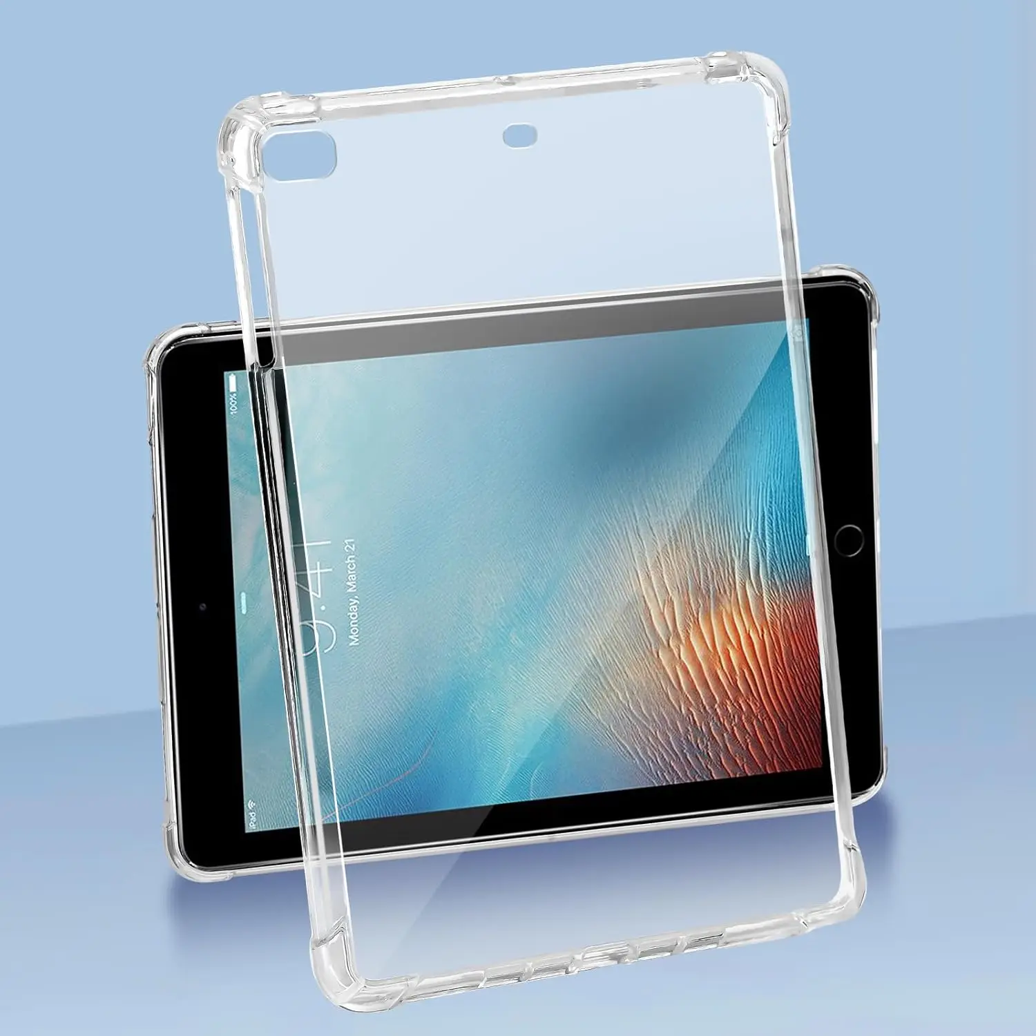 Clear Soft TPU Slim Lightweight Shockproof Back Cover Shell