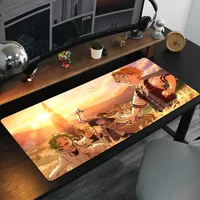 1pc Anime Mushoku Tensei Mouse Mat Desk Mat With Pad Gaming Accessories Prime Gaming XXL Keyboard Pad Padding Mat 2