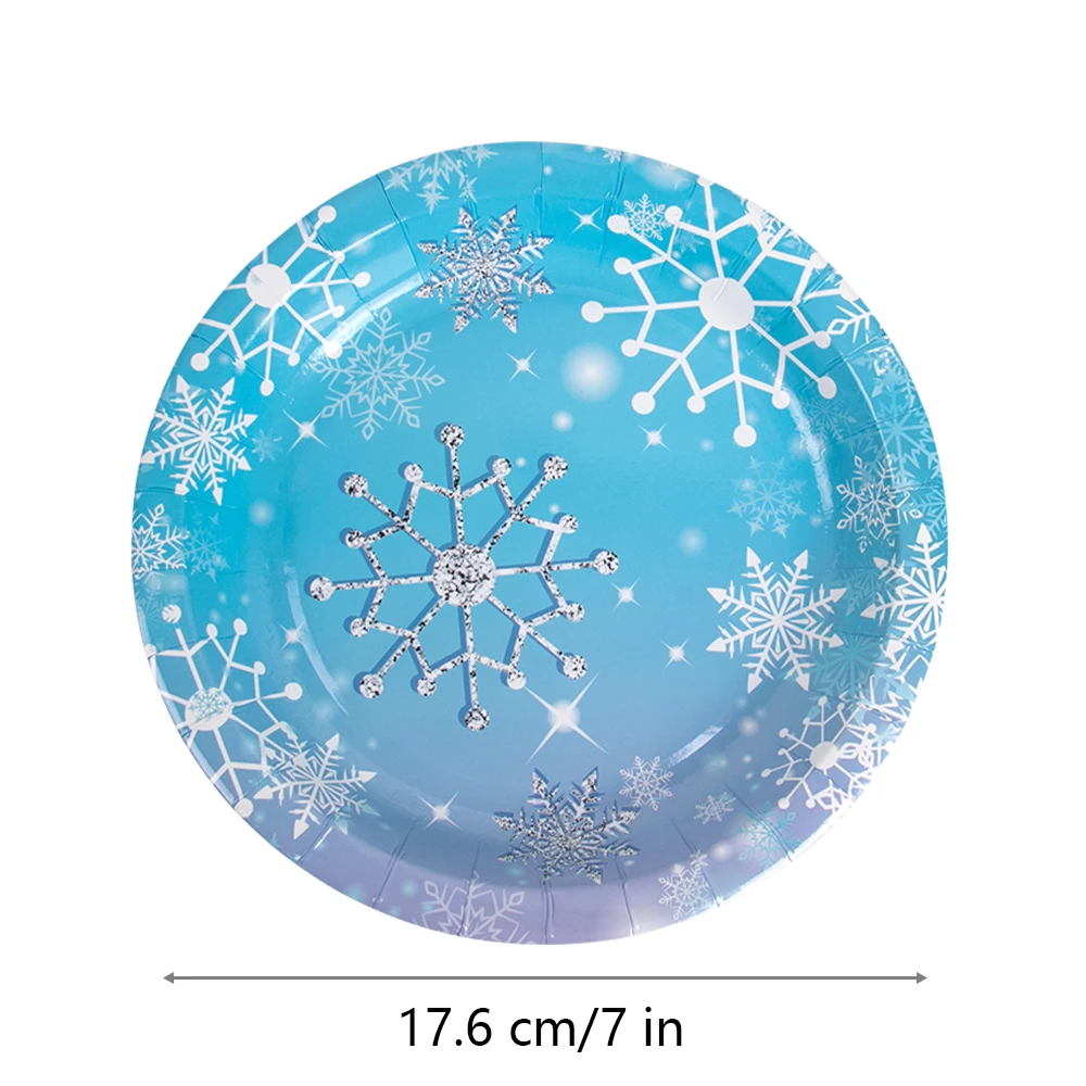 Frozen Stoviglie per feste, 61 pezzi Castello di ghiaccio Stoviglie per