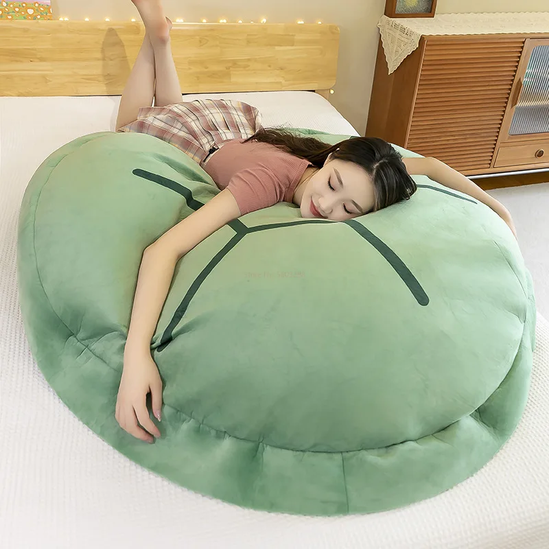 Shell Plush Funny Turtle Shell Plush Toy Children Sleeping Bag Stuffed Soft Tortoise Pillow Cushion 100cm