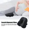 Spine Alignment Pillow Side Sleeping Pillows Spine Alignment Pillow Between Leg Pillow Knee Support Pillows Soft Memory Foam 2