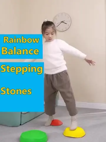 thumbnail image 2 of Balance Stepping Stones For Kids - Red And Blue Toddler Balance Toys Ages 3-5 2 of 12