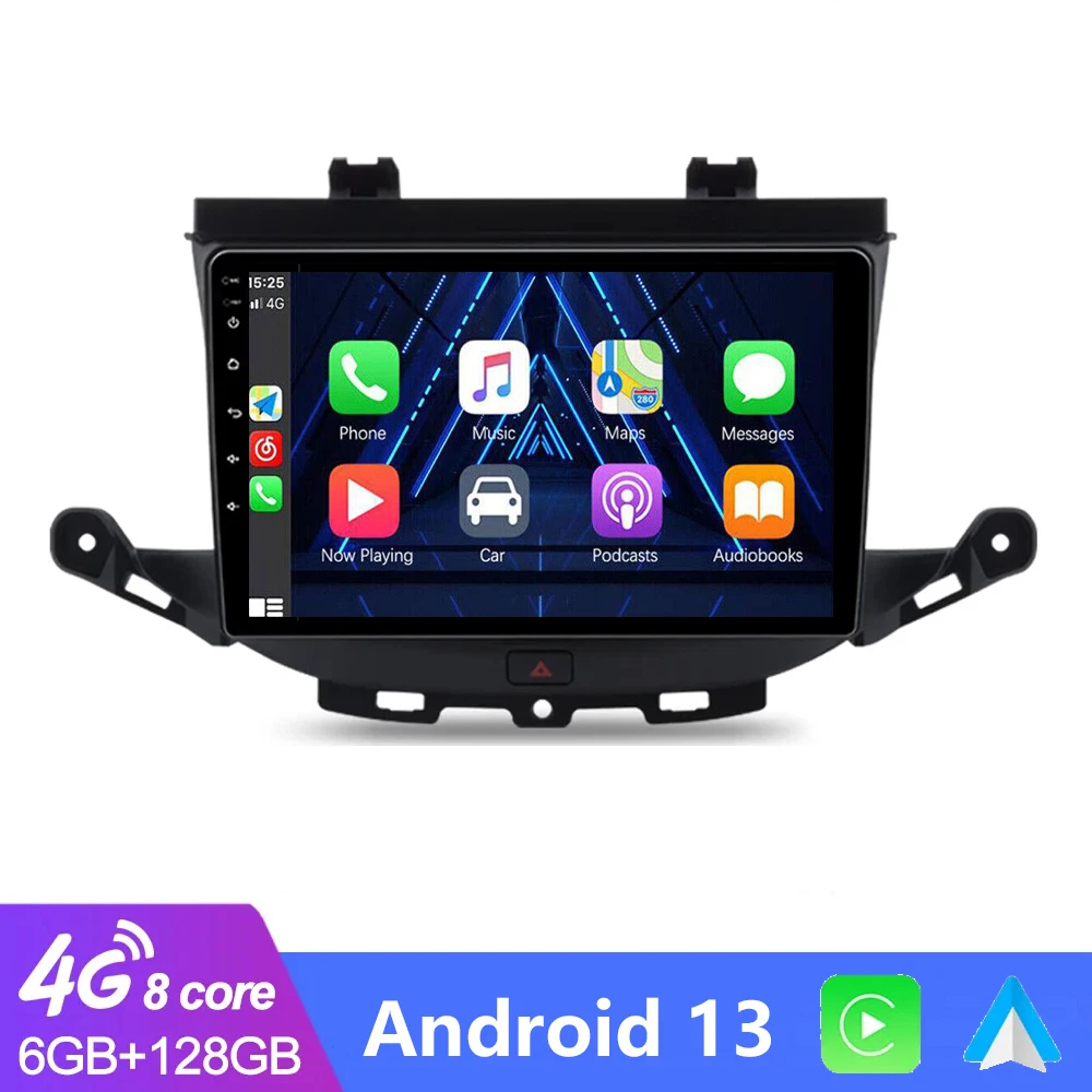 

8G+128G Car Radio For Opel Astra K 2016 - 2019 2020 Buick VERANO Multimedia Player Wireless Carplay Android Auto FM BT DSP