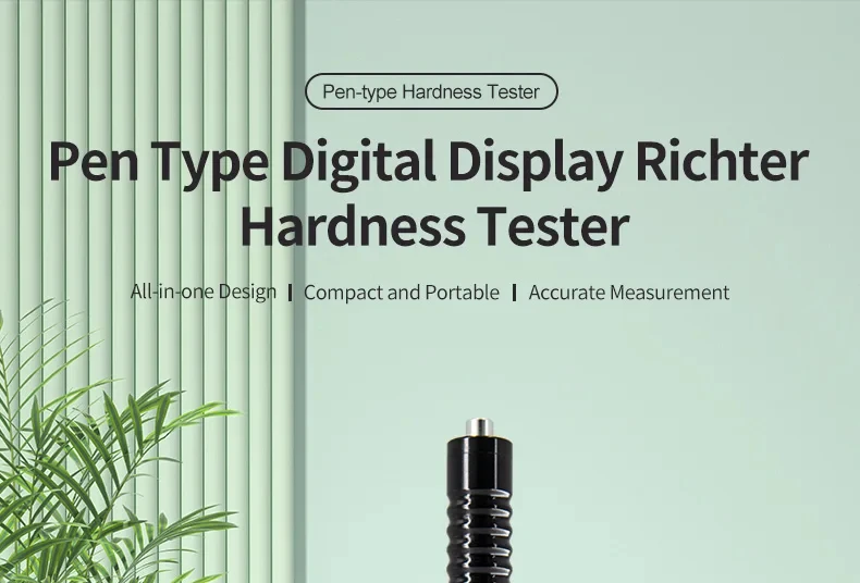 New Pen-type Portable Leeb Hardness Tester Digital Metal Hardness Tester for Sta