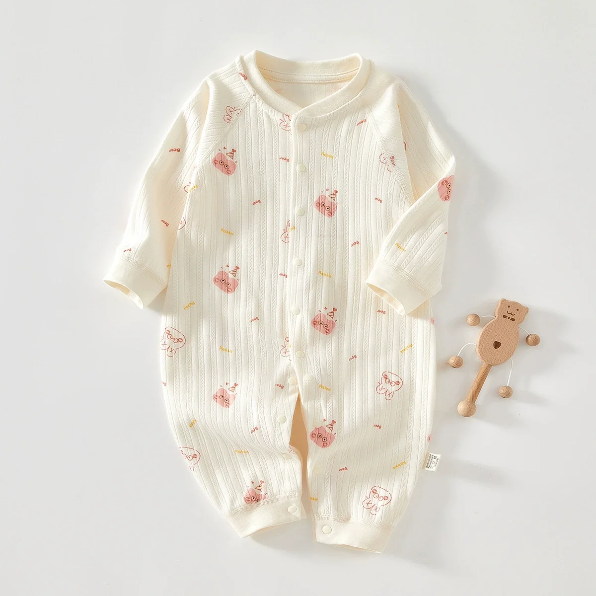 Baby Girl Long Sleeve Romper 9