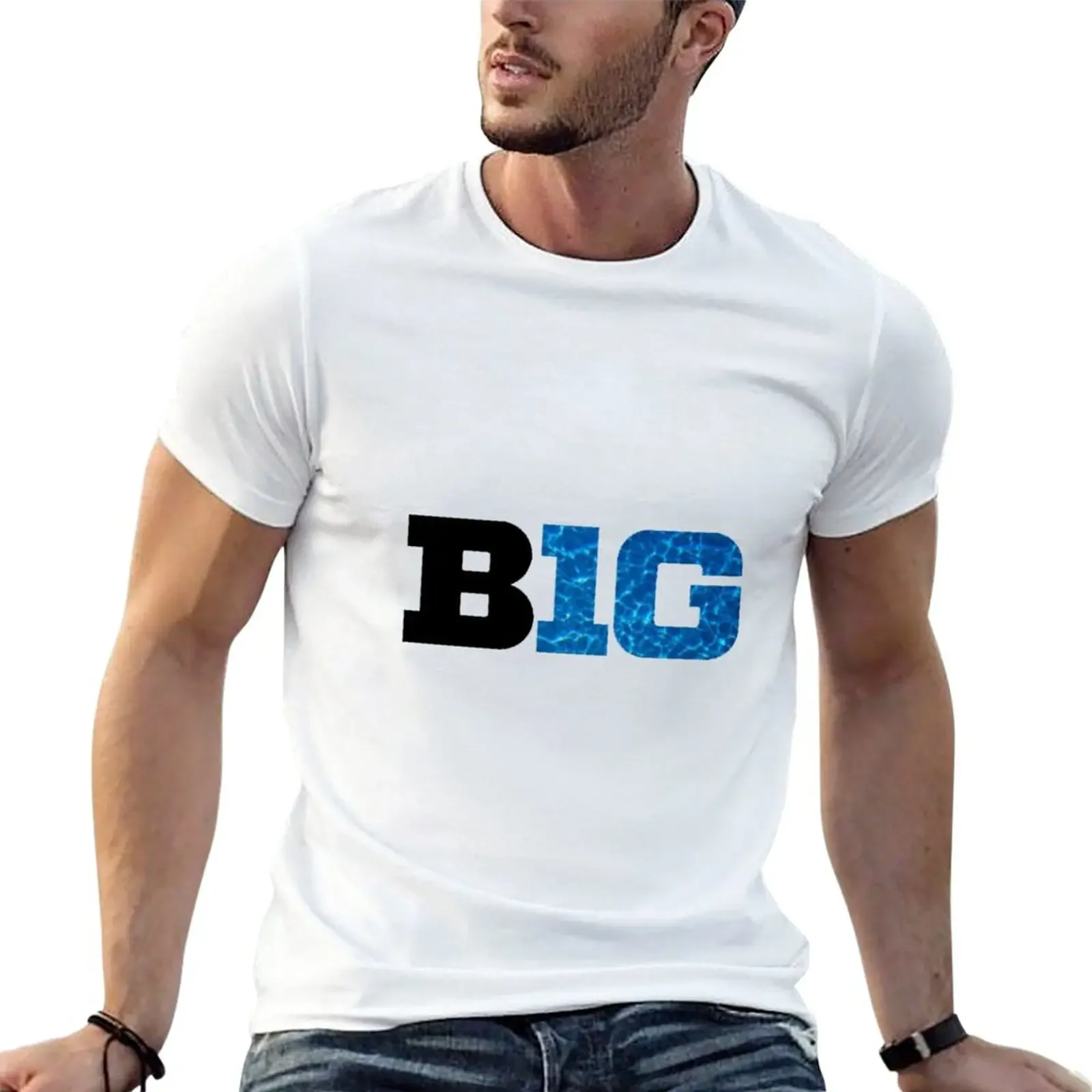 

BIG TEN Conference Dark Logo T-Shirt tees sports fans men t shirt
