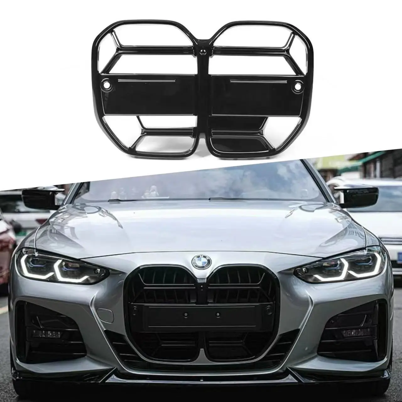 

For 2021-2023 Bmw 4 Series 2-door G22 Cs Grille