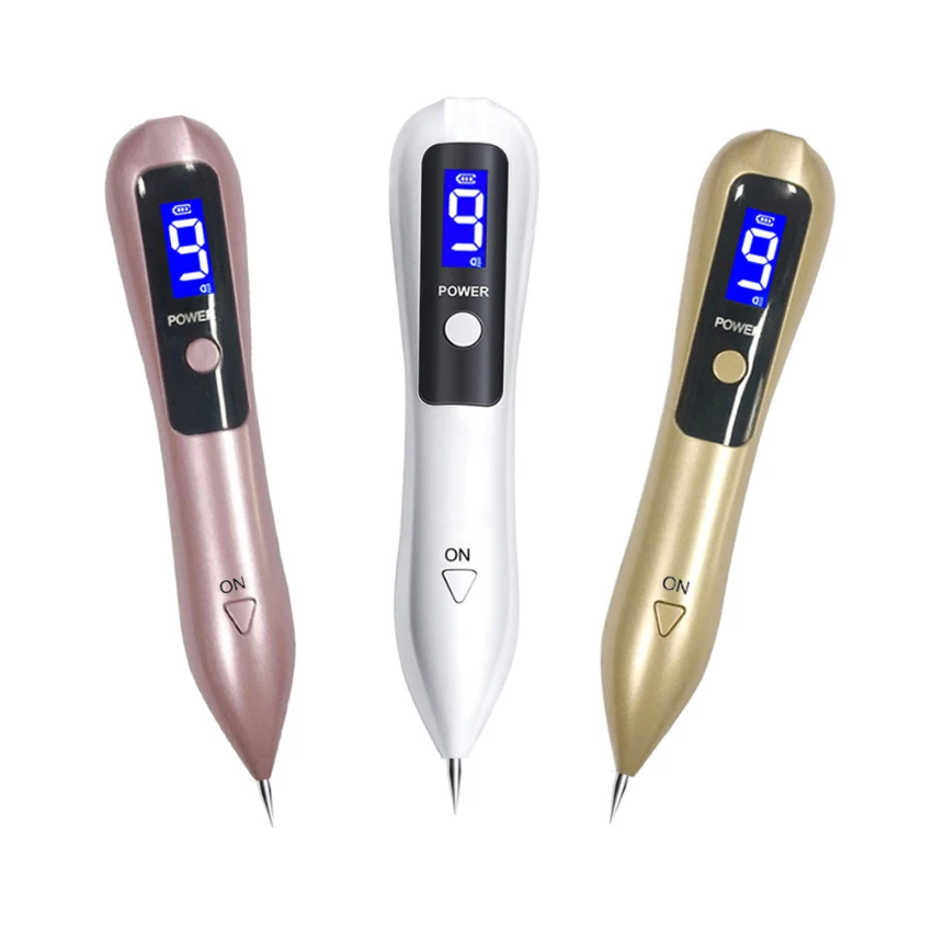 Laser Plasma Pen Freckle Remover Machine LCD Mole Removal Dark Spot Remover Skin Wart Tag Tattoo Remaval Tool Beauty Salon