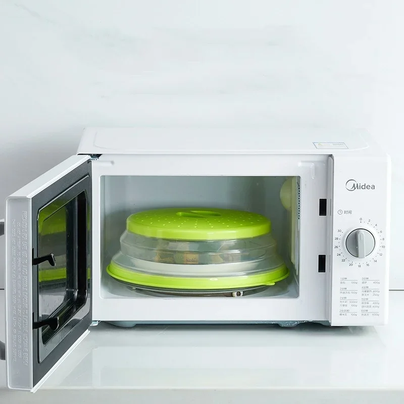 Microwave Heating Folding Cover silicone covers microwave splatter cover