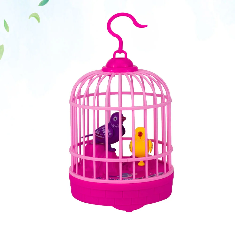

Cage Birdparrot Voice Kids Birds Sensor S Electric Simulation Imitation Control Pets Singing Chirping Fluttering Live