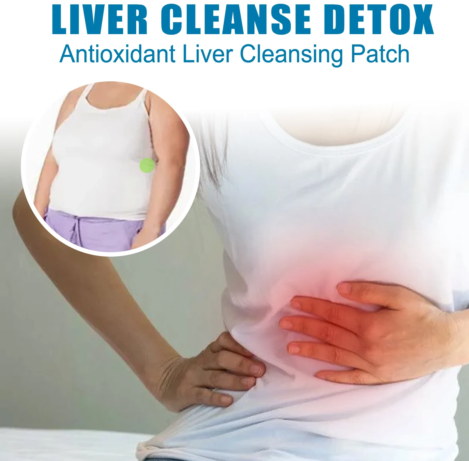 Liver Cleansing Patch Remove Bad Breath Promote Body Detoxification Improve Digestive Preventing Fatty Liver Health Care 5pcs