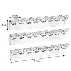 Self - Adhesive Necklace Organizer - Space - Saving Multi - Functional Jewelry Holder (3Pcs)