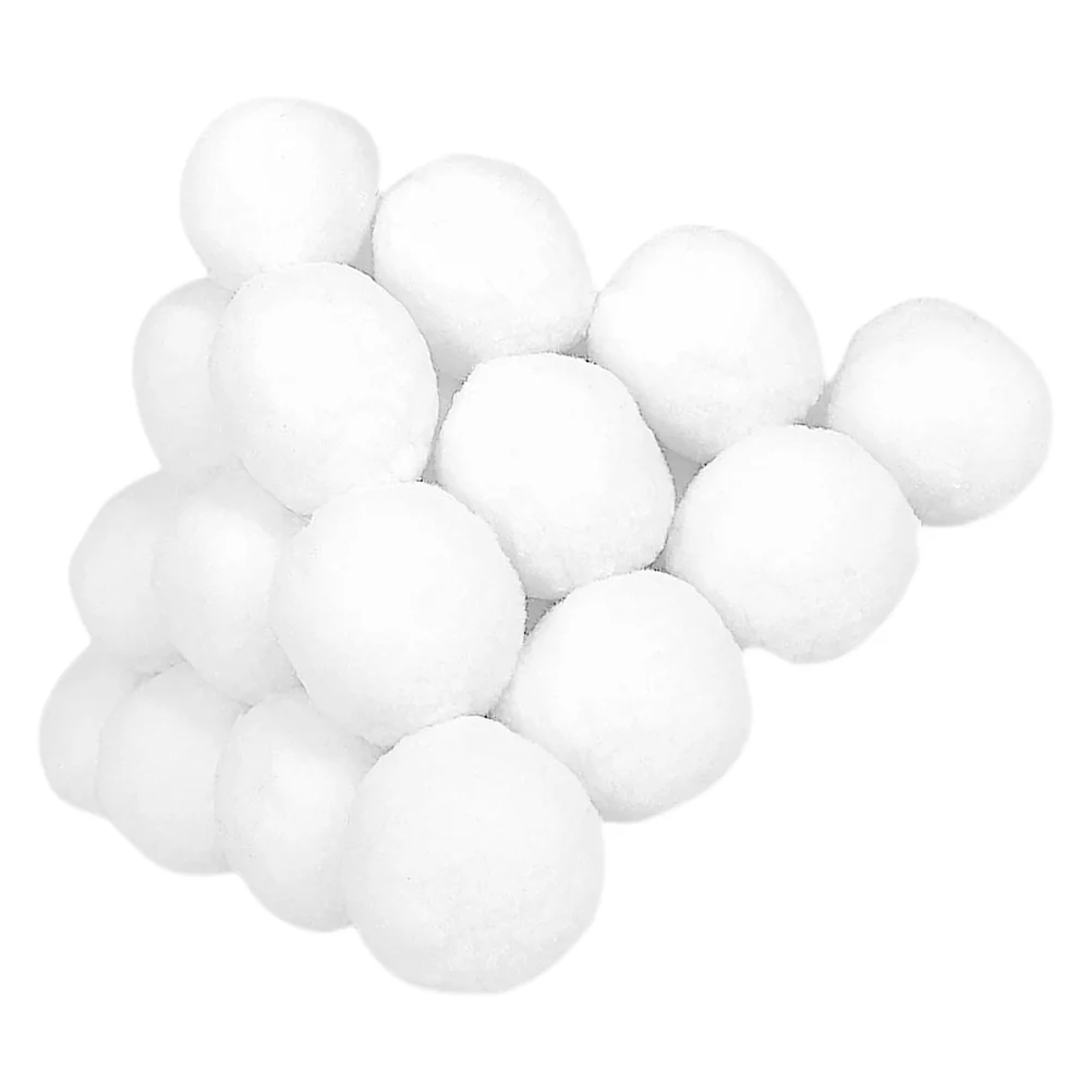 

Snowballss Snow Toy Balls Indoor Snowball Fight Set Snowballs Party Suppliesballs Realistic White Plush Snowballs Christmas Snow