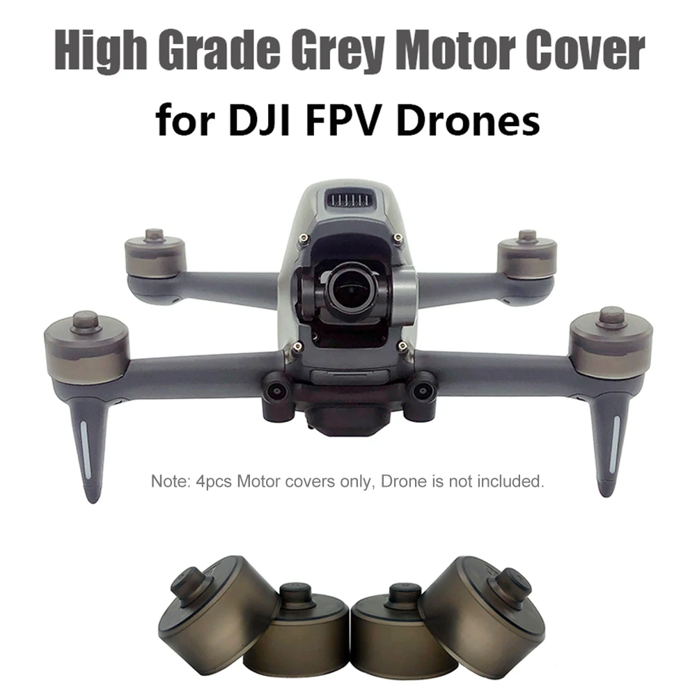 

4 шт. Практичная защита от царапин защитная крышка двигателя крышка мотора квадрокоптера профессиональные аксессуары для дрона DJI FPV Combo