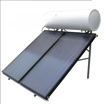 High pressure 200L-300L water tank capacity flat panel solar water heater electric outdoor bathroom with cheap solar gyroscope