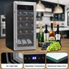 PKCWC18 Cooler, 18 Bottle, Stainless Steel -13.6"D x 17.7"W x 30.3"H 4